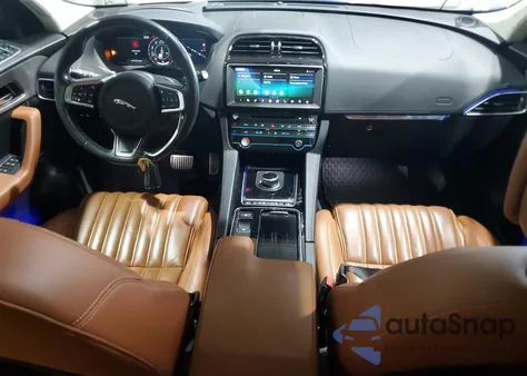 2019 Jaguar F-Pace Portfolio из США, поврежденный, VIN SADCN2GX7KA602358